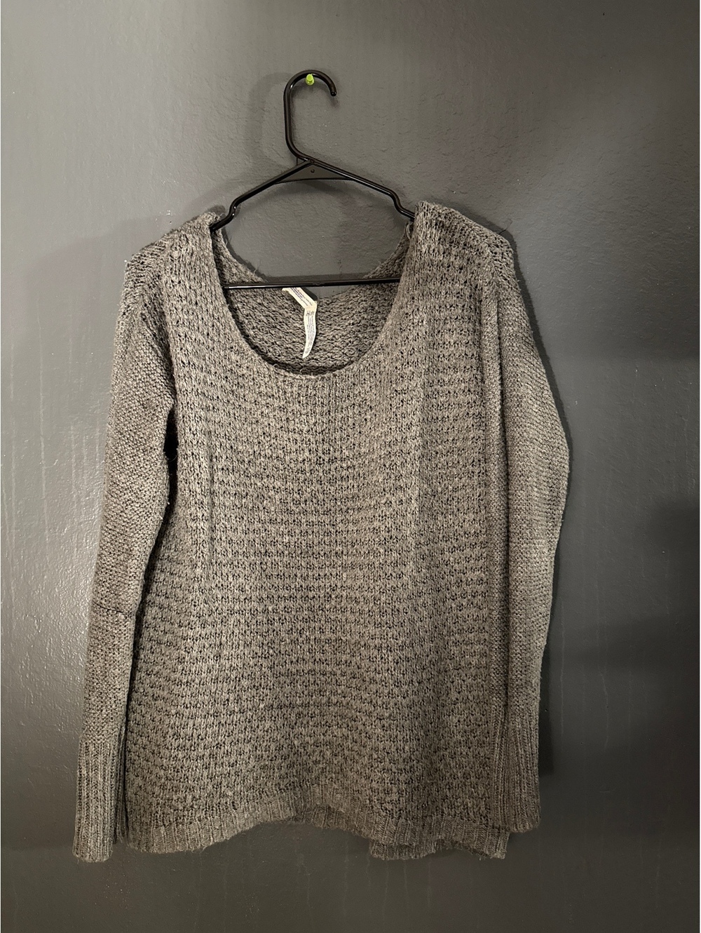 Aéropostale Gray Knit Sweater for Women, Size Large